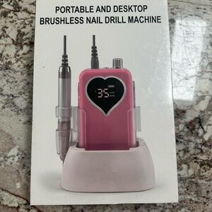 This nail drill machine is high speed, quiet, easy ro use, Acetone Resistance